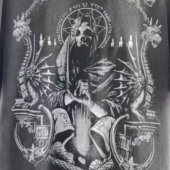 Black Fear of God Old Short Sleeve Tee - Picture 3 of 5